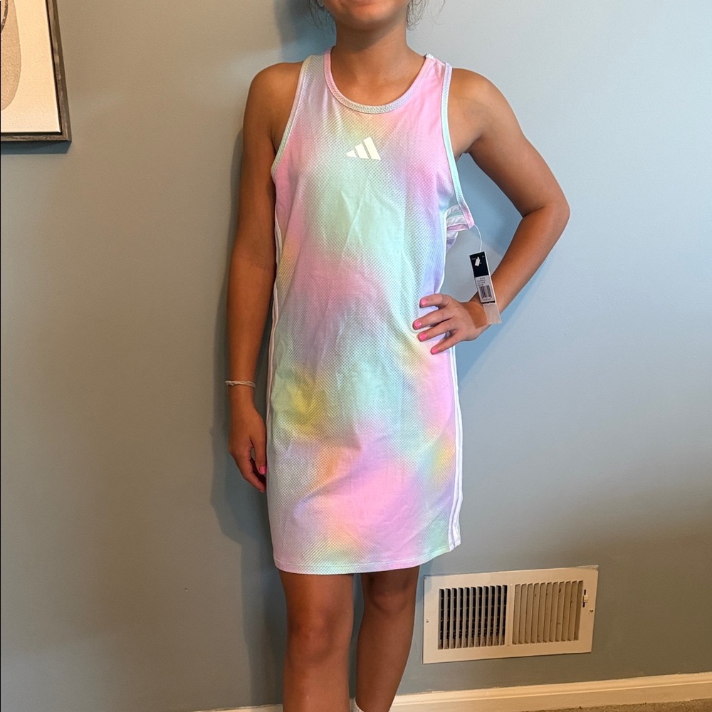 NWT adidas Kids Multicolor Casual Dress